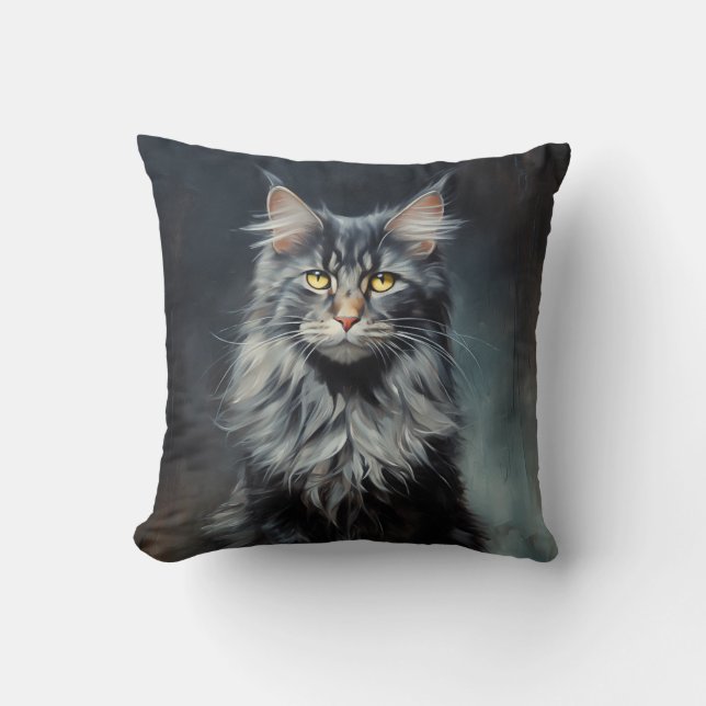 Almofada Maine Coon cat (Frente)