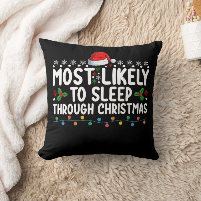 Almofada Mais Propenso a Dormir Durante o Feriado de Natal (Cobertor)