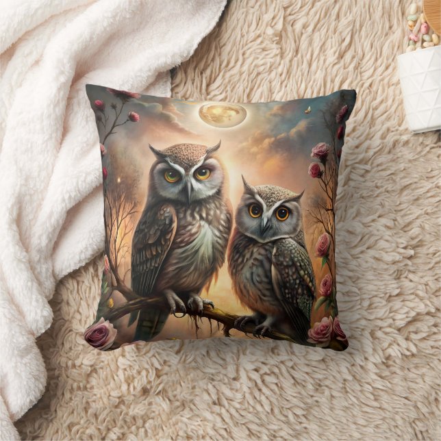 Almofada Majestic Owl Design (Cobertor)