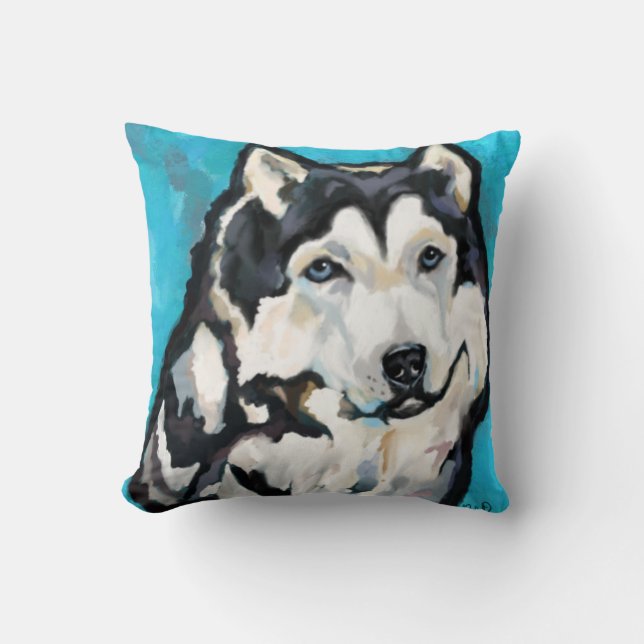 Almofada Malamute do Alasca (Frente)