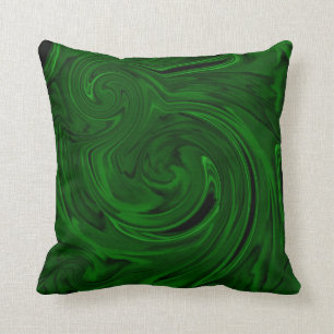 Almofada malaquite verde da textura