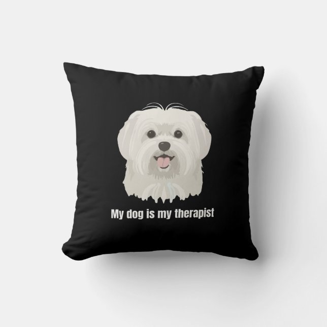 Almofada Maltese Dog (Frente)