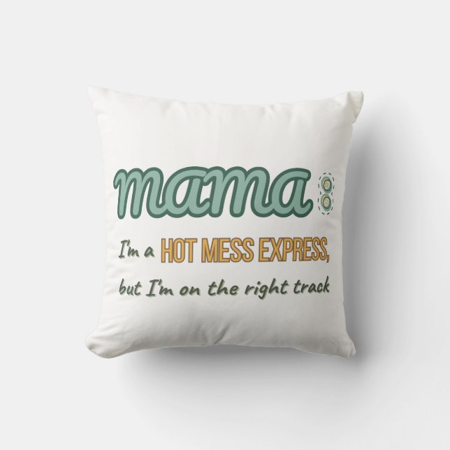 Almofada MaMa Expresso Quente (Frente)