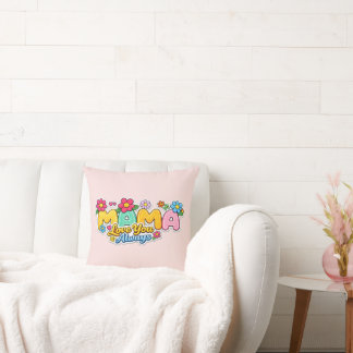 Almofada 🌸💖 “Mama, I Love You Always” Pillow 🛋️✨