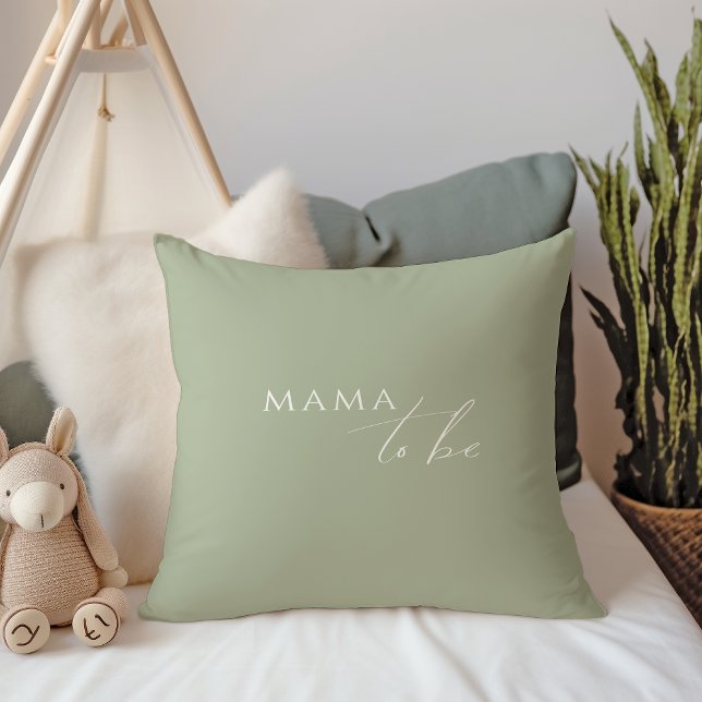 Almofada Mama Para Ser Sábio Verde Caprichoso (Criador carregado)