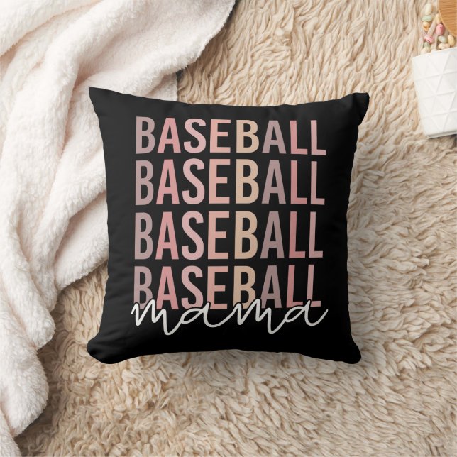 Almofada Mamãe de Beisebol | Presentes para Mãe de Beisebol (Cobertor)