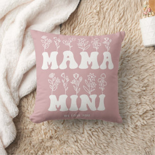 Almofada Mamãe Mini Nós Te Amo Dia de as mães Personalizado