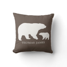 Mamãe Ursa Marrom Bebê