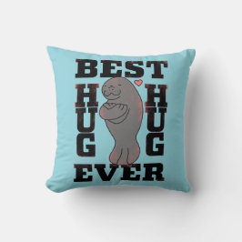 Almofada Manateio - Melhor Hug Nunca - Hug - Design ASL