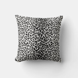 Almofada Manchas-leopardo Impressão em animais selvagens, d