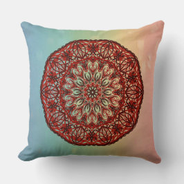 Almofada Mandala colorida