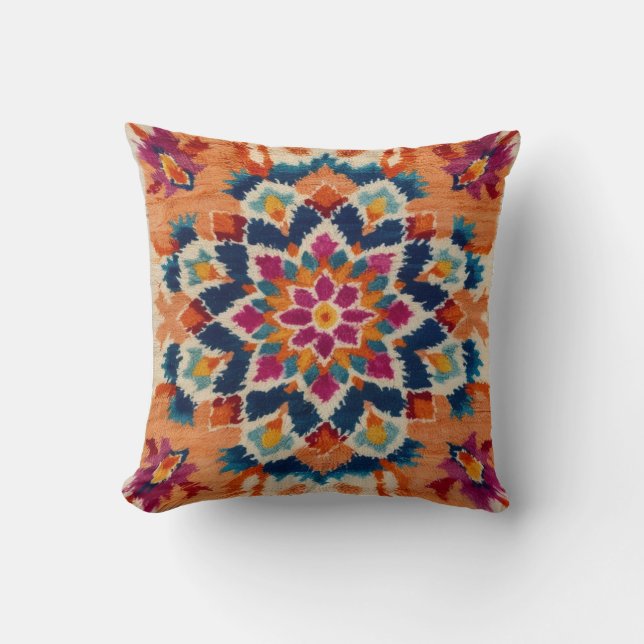 Almofada Mandala Cushions: Uma Harmonia de Arte e Conforto (Frente)