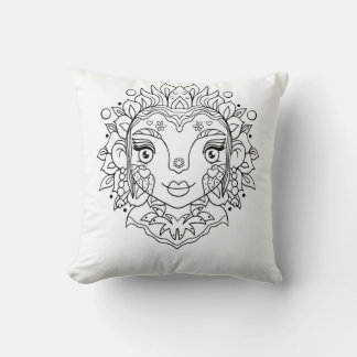 Almofada Mandala da Garota Boho
