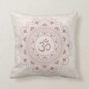 Almofada Mandala Om Yoga Harmony Girly Modern Yogi Studio