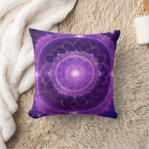 Mandala Roxo do Chakra da Coroa