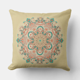 Almofada Mandalas Caleidoscópio Mandala - Travesseiro