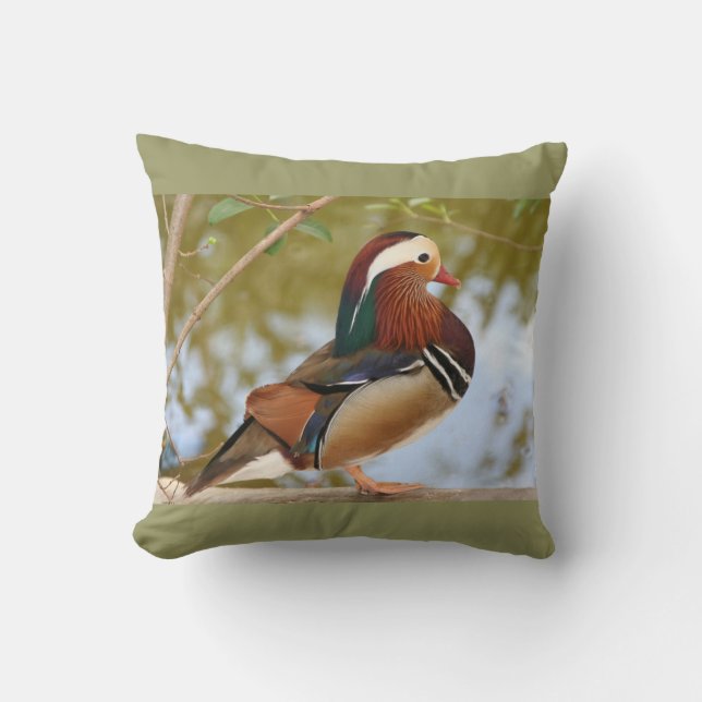 Almofada Mandarin Duck (Frente)