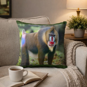 Almofada Mandrill Baboon