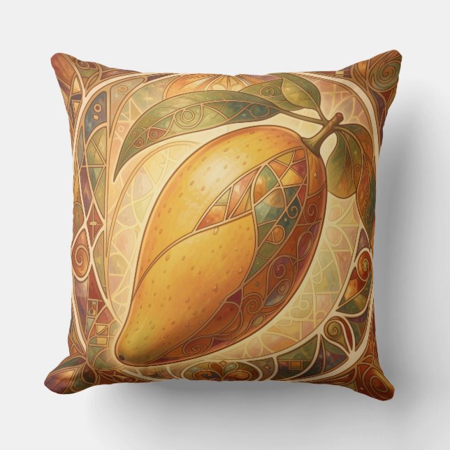Almofada Mango – Tropische Frucht voller Geschmack´8 (Frente)