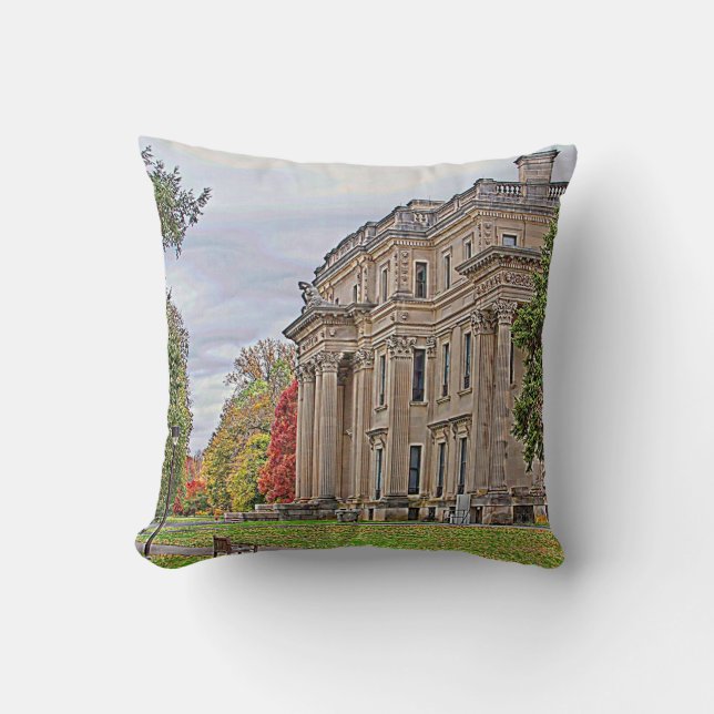 Almofada Mansão de Vanderbuilt (Frente)