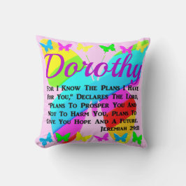 Almofada MANTEIGA PERSONALIZADA bonito JEREMIAH 29:11