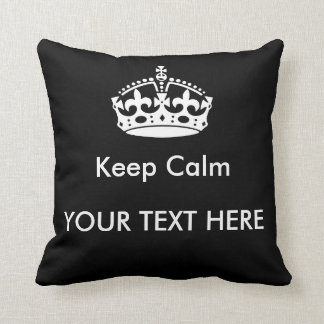 Almofada Mantenha o travesseiro feito sob encomenda calmo