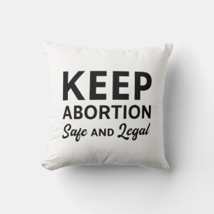 Almofada Manter o Aborto Seguro e Legal