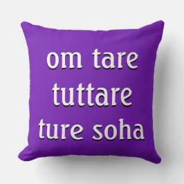 Almofada Mantra: om tare tuttare soha
