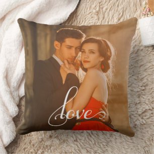 Almofada Manutenção personalizada do AMOR de fotos