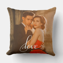 Almofada Manutenção personalizada do AMOR de fotos