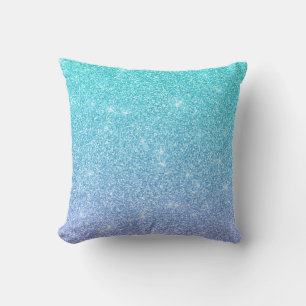 Almofada Mão Azul E Violeta Estimulada Texturada