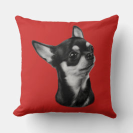 Almofada Mão pintada chihuahua