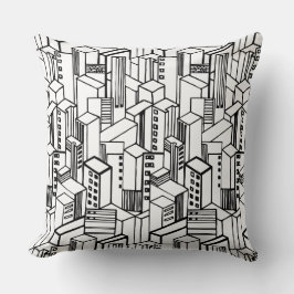 Almofada Mão urbana teste padrão tirado