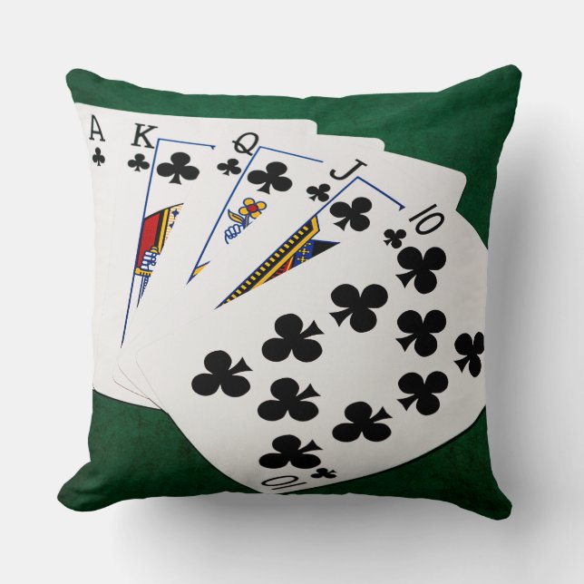 Almofada Mãos-Poker - Royal Flush - Acessórios para Pistas (Frente)