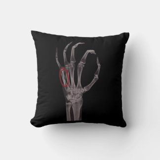 Almofada Mãos quebradas Esqueleto X-RAY T-Shirt