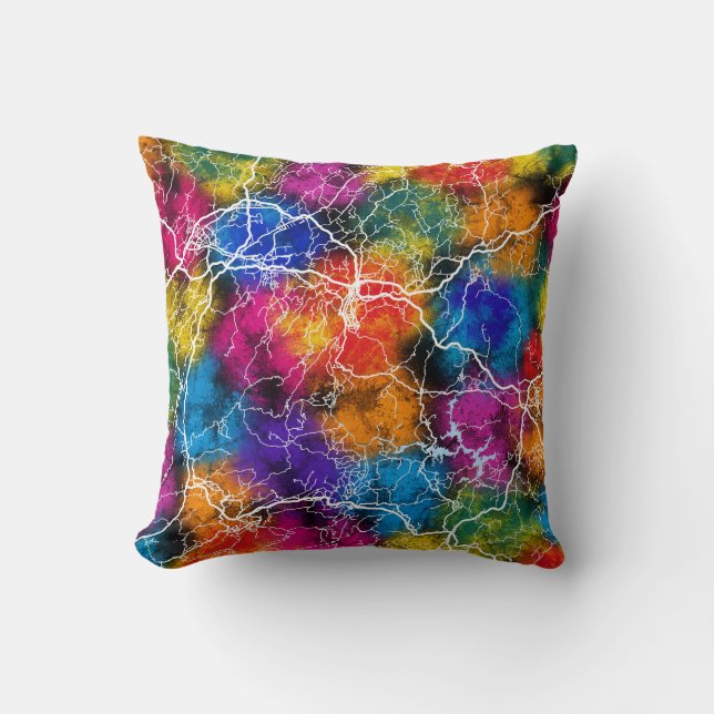 Almofada Mapa da cidade de Bijie China (Frente)