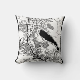 Almofada Mapa da Cidade de Tbilisi Geórgia