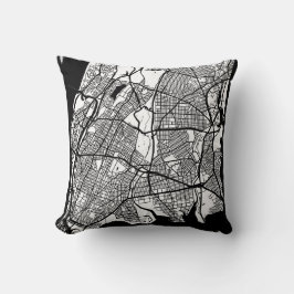 Almofada Mapa da Cidade do Bronx EUA