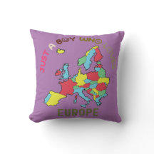 Mapa da Europa e Bandeira