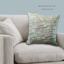 Mapa de New Hampshire | Granite State Personalizad