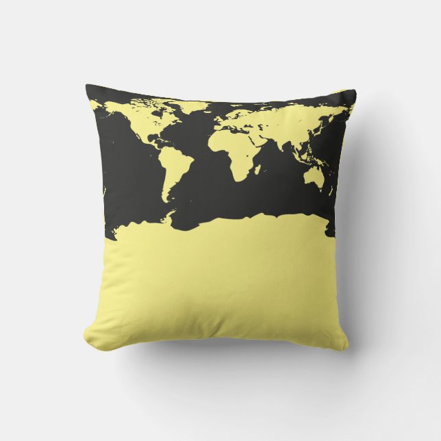 Almofada Mapa Mundial (Frente)
