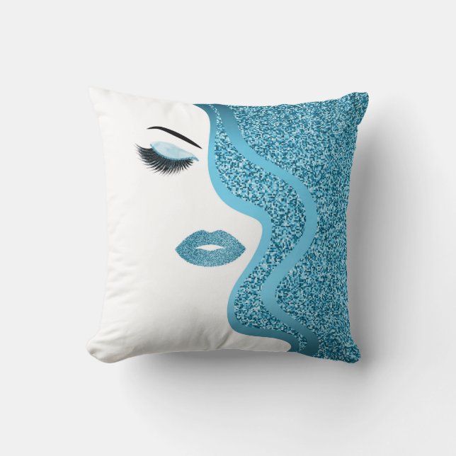 Almofada Maquiagem com efeito de brilho (Frente)