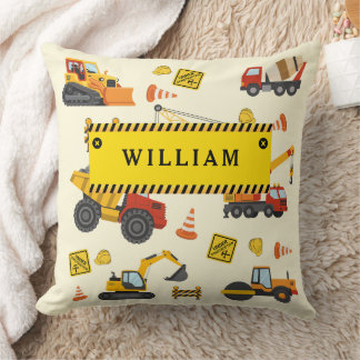 Almofada Máquinas de Obra Personalizadas Caminhão de Constr