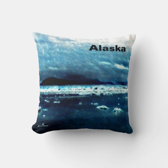 Almofada Mar Azul frio (Frente)