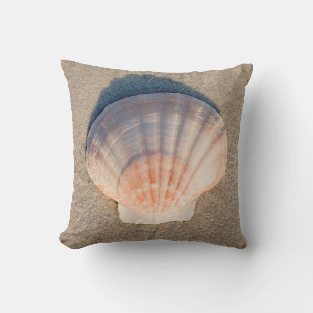 Almofada Mar Shell que coloca no Sandy Beach (Frente)