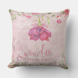 Almofada Maravilha- Tipografia e Ilustração