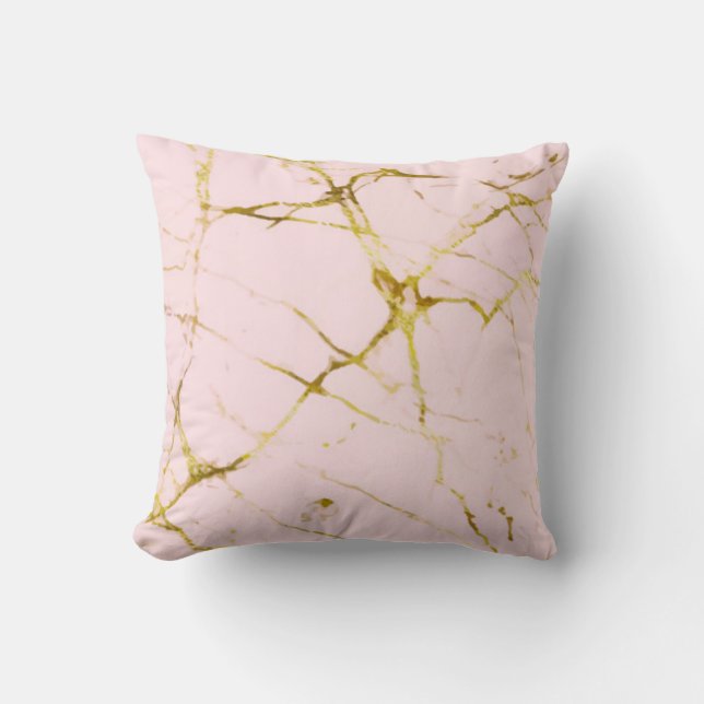 Almofada Marble Rosa (Frente)