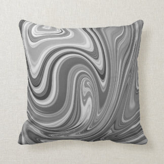 Almofada Marble Swirls Preto e Branco
