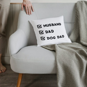 Almofada Marca de verificação simples do Pai do Pai Husband