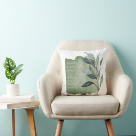 Almofada Marca Novo Travesseiro decorativo Motivacional Fin
